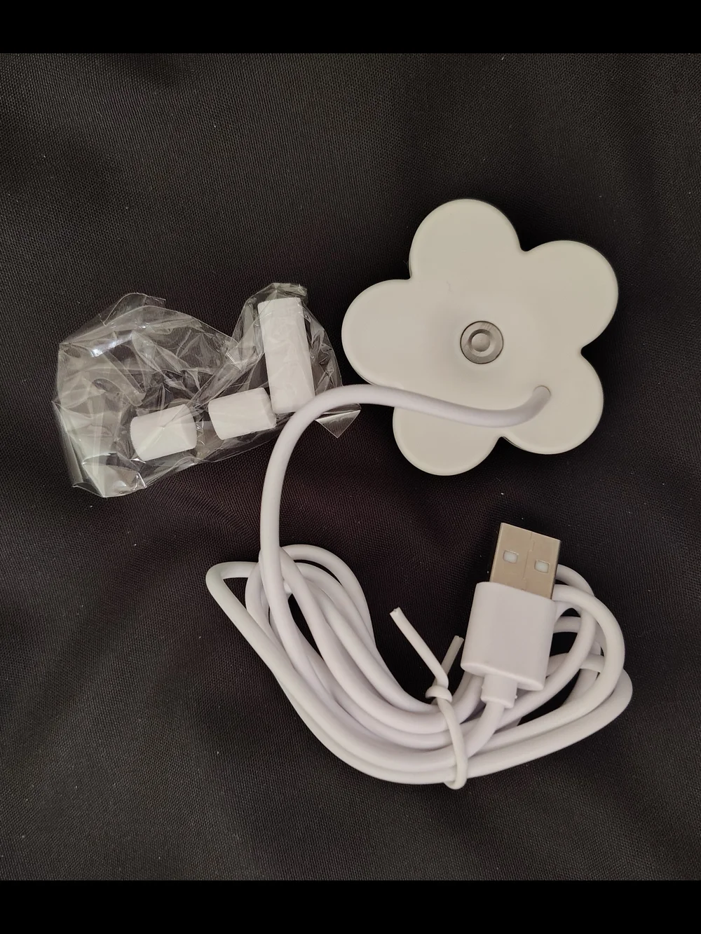 White Flower-Mini Shaped Humidifier New